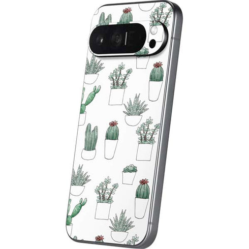 Succulent Pattern Pixel 9 Pro XL Skin